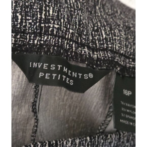 Investments Women's Secret Support ankle pull on Pants size 16P - Picture 4 of 7